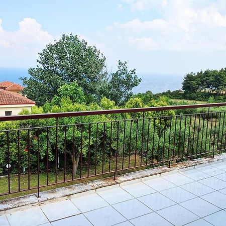 Ferienwohnung Amazing Sea View Loft, Áfitos Exterior foto