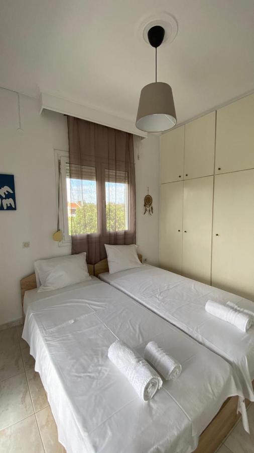 Ferienwohnung Amazing Sea View Loft, Áfitos Exterior foto
