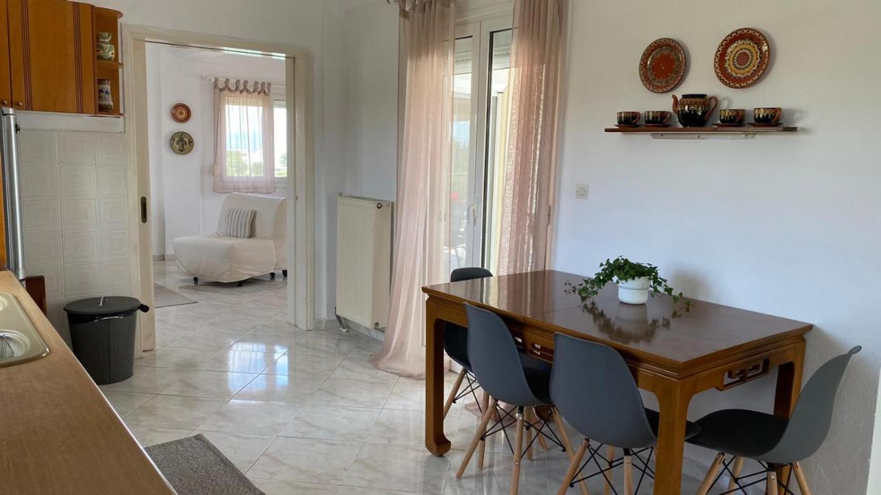 Ferienwohnung Amazing Sea View Loft, Áfitos Exterior foto