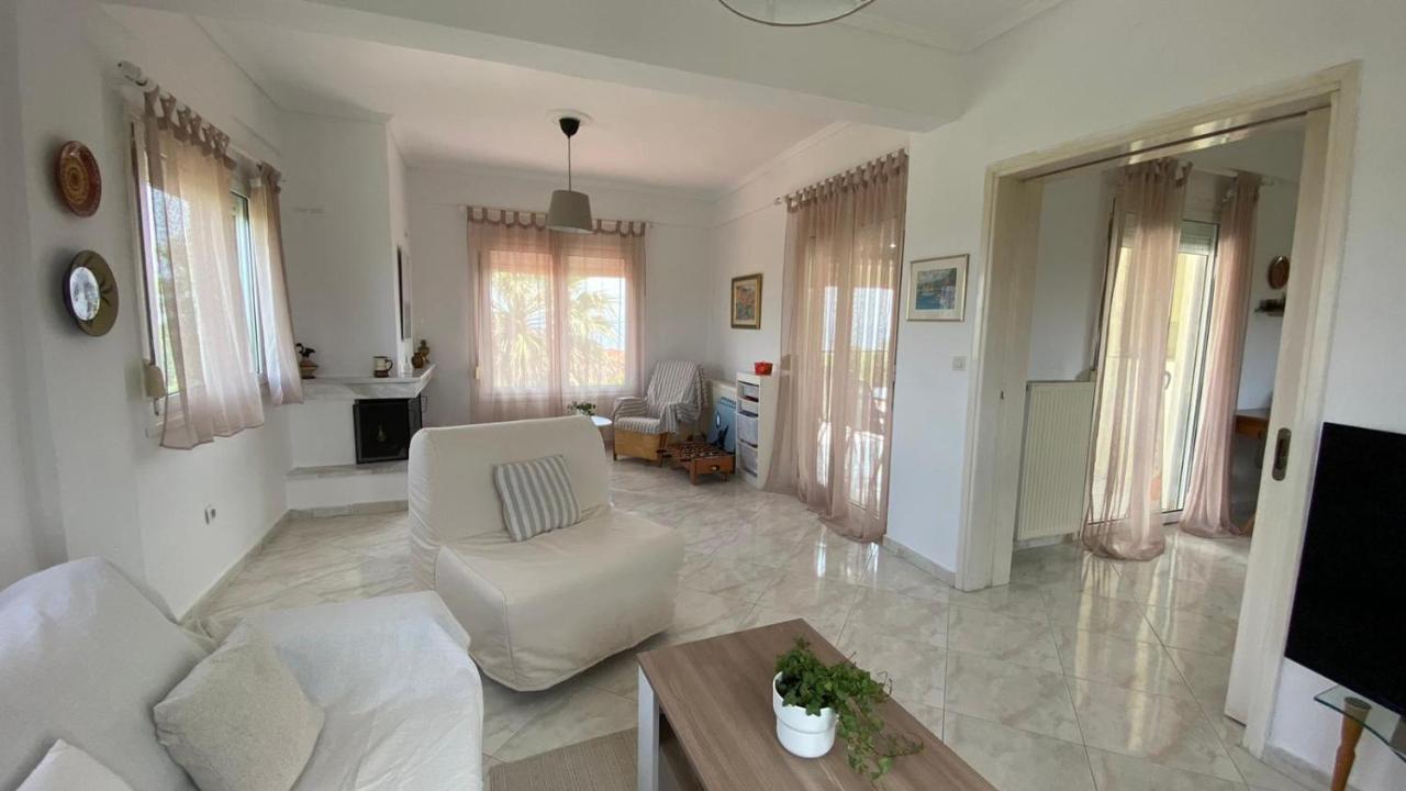 Ferienwohnung Amazing Sea View Loft, Áfitos Exterior foto