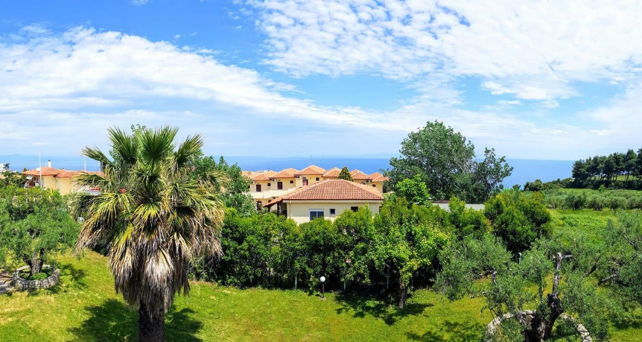 Ferienwohnung Amazing Sea View Loft, Áfitos Exterior foto